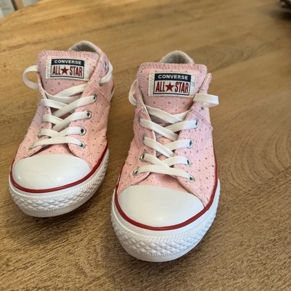 Converse All Star Girls Size 5 Pink CTAS Madison OX Cherry Blossom - Picture 2 of 10